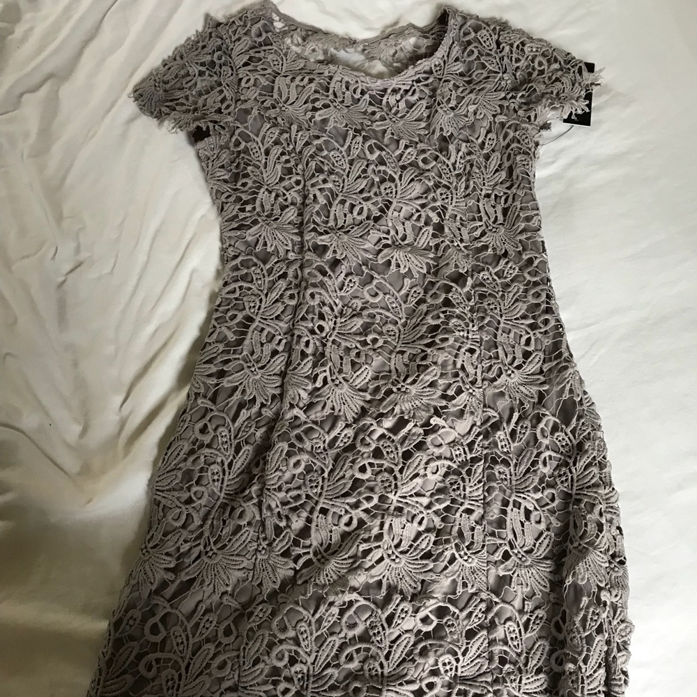 Lulus Romance Language open back dress